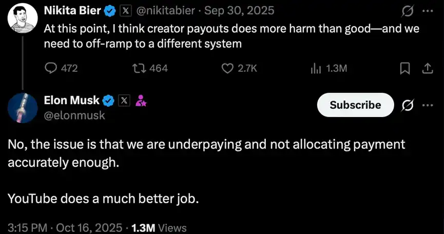 马斯克百万美金悬赏长文，X平台能否借内容复兴打造超级应用？