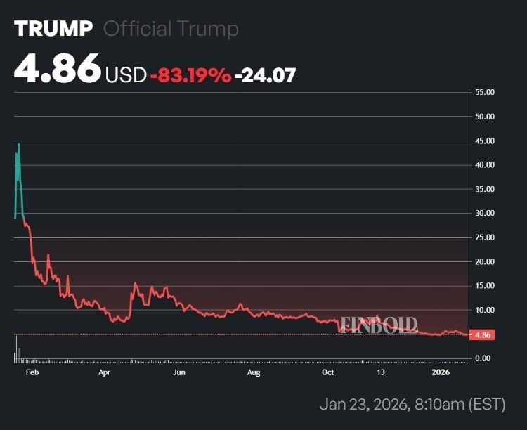 投资1000美元买特朗普币一年后亏损多少？