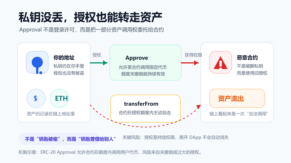 Approval授权风险图示
